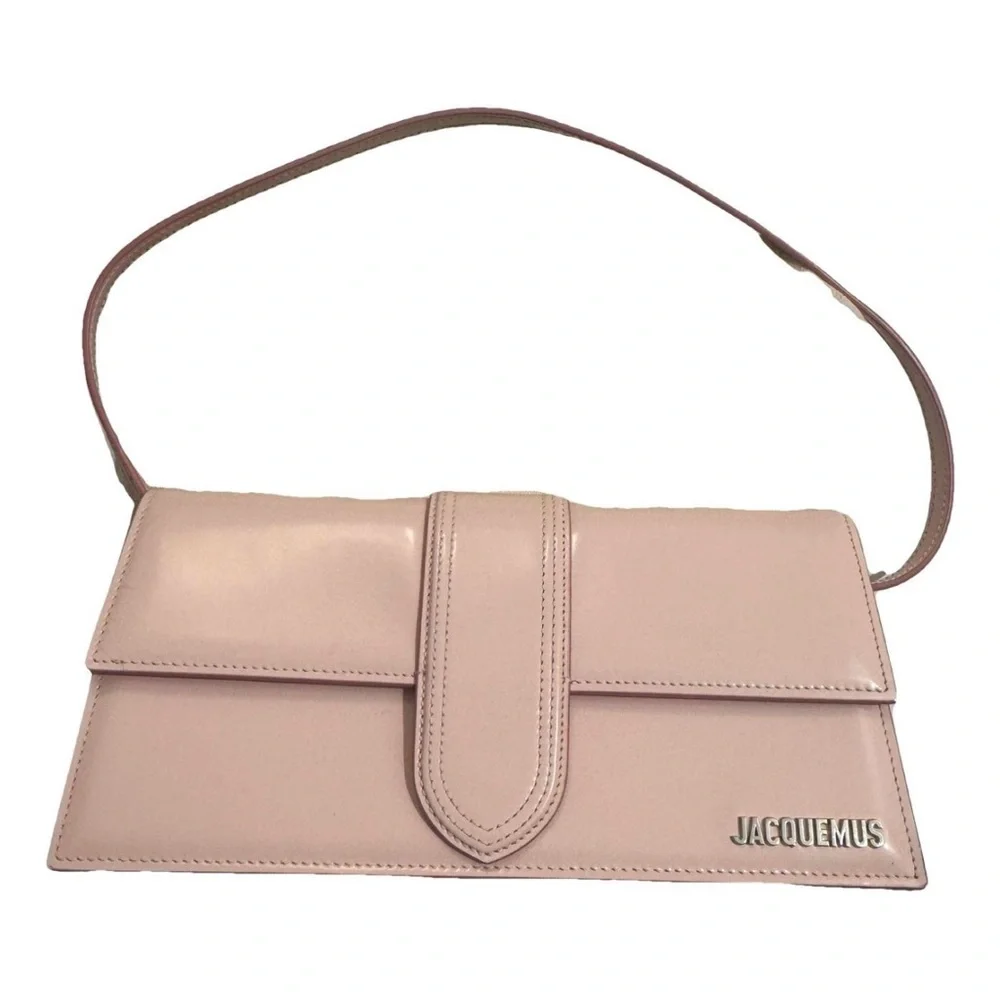 Jacquemus  la Bambino Blush Pink Clutch‎ with Strap